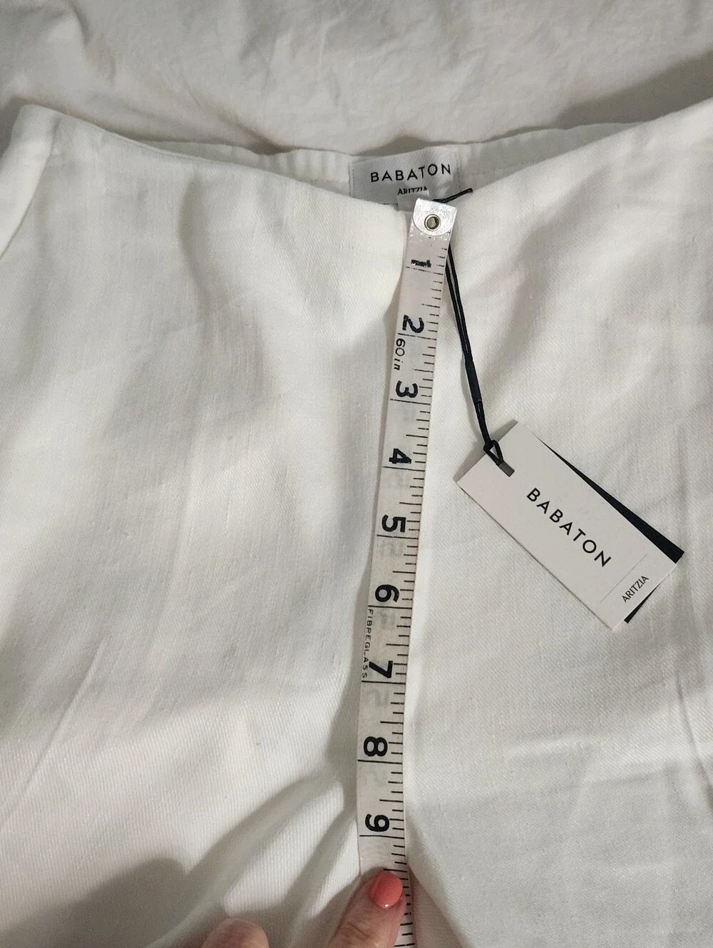 Aritzia Babaton Parity Linen Pants Size 0 Oak , new with tags